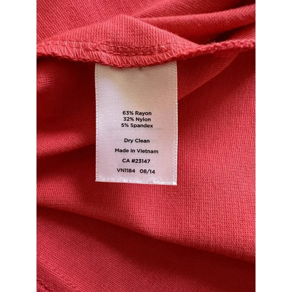 Talbots Dress Knit Stretch Size 4 Petite Career Cocktail Casual - Picture 10 of 10